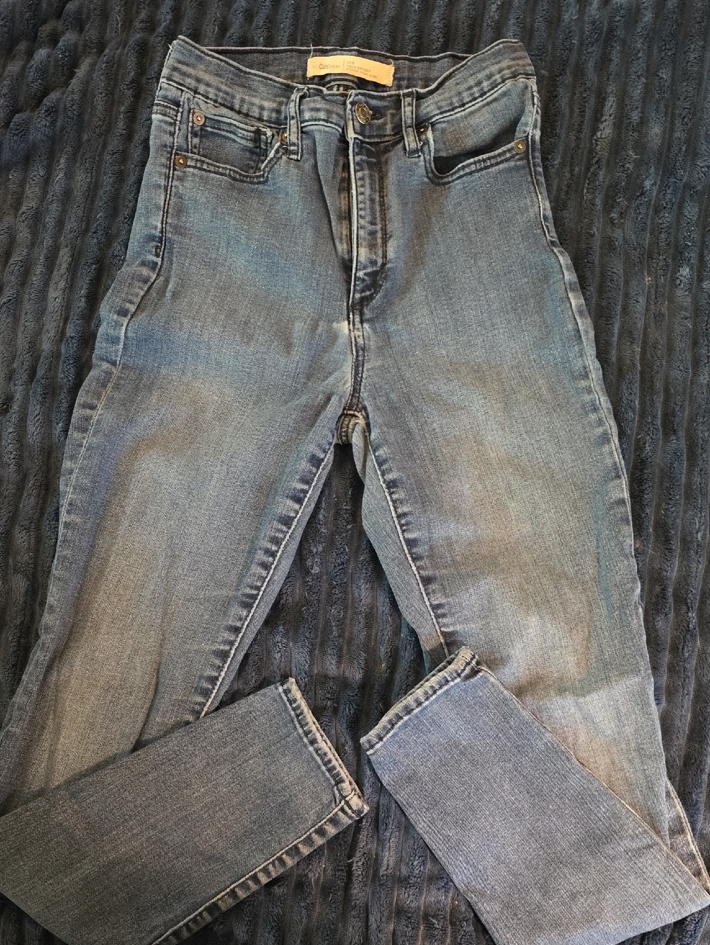 GAP True Skinny Super High Rise Women's Dark Blue Denim Jeans